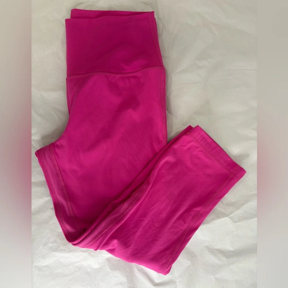 Lululemon | Align HR Crop 21” | Sz 10 | Sonic Pink | EUC - Picture 4 of 8